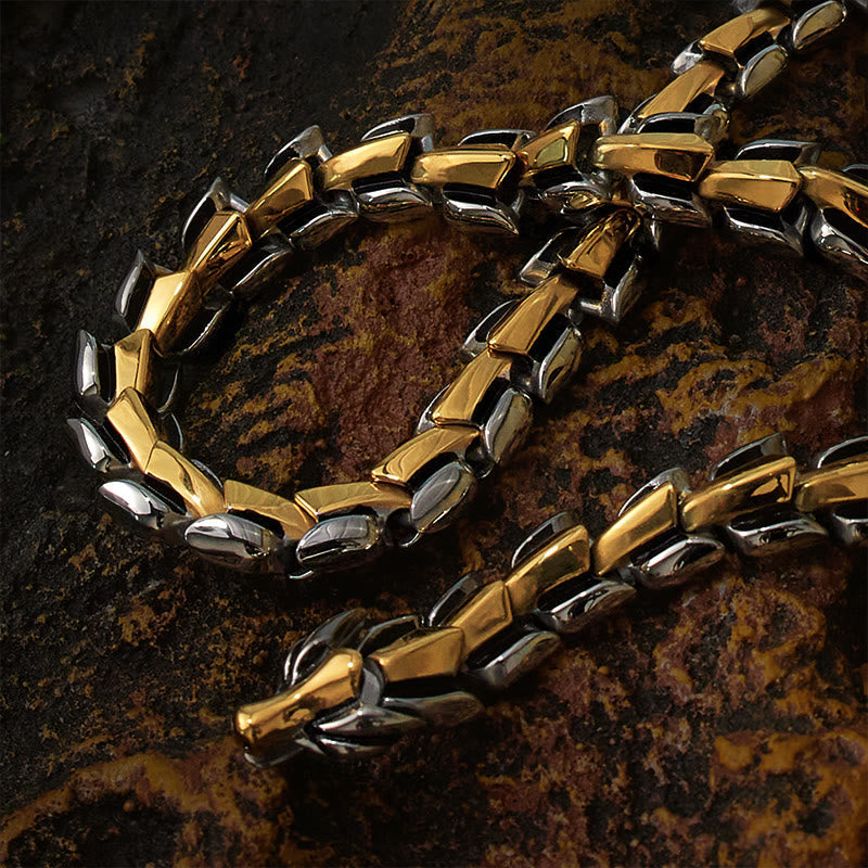 The Midgard Serpent - Stainless Steel Necklace