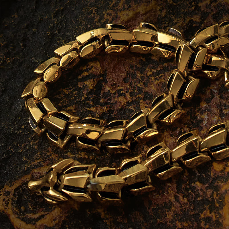 The Midgard Serpent - Stainless Steel Necklace