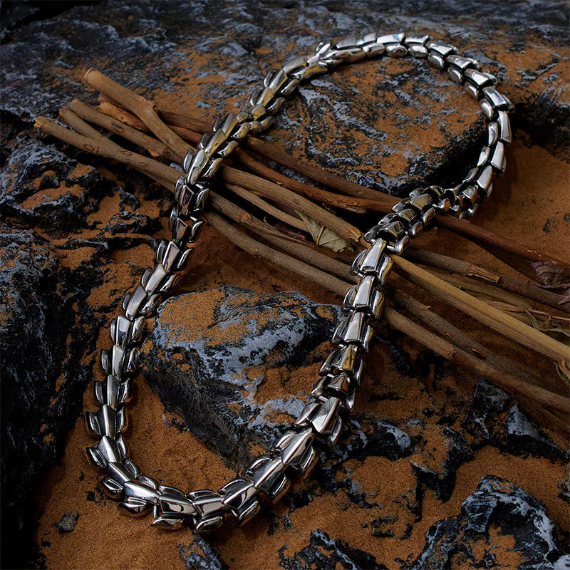 The Midgard Serpent - Stainless Steel Necklace