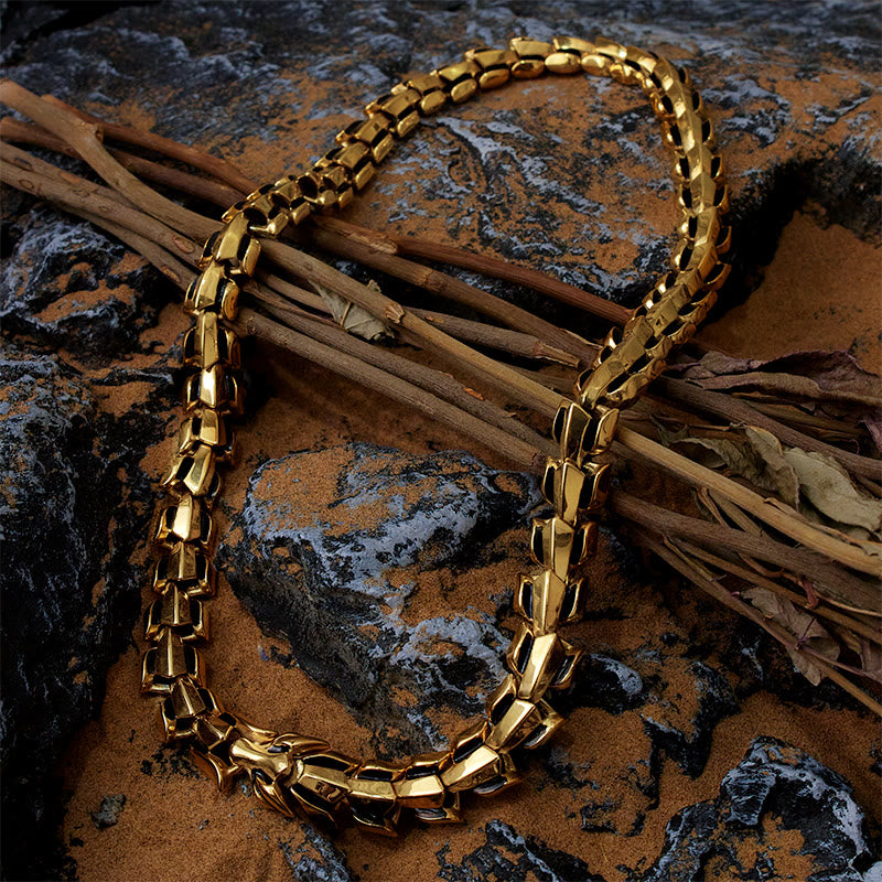 The Midgard Serpent - Stainless Steel Necklace