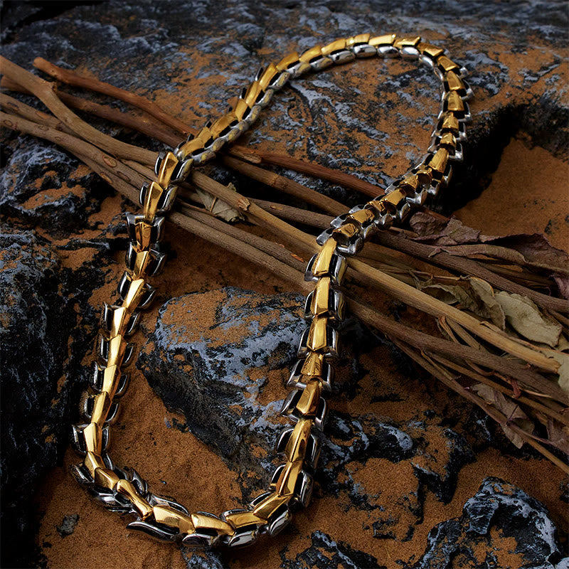The Midgard Serpent - Stainless Steel Necklace