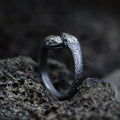 Jormungandr Two-Headed Snake Ring