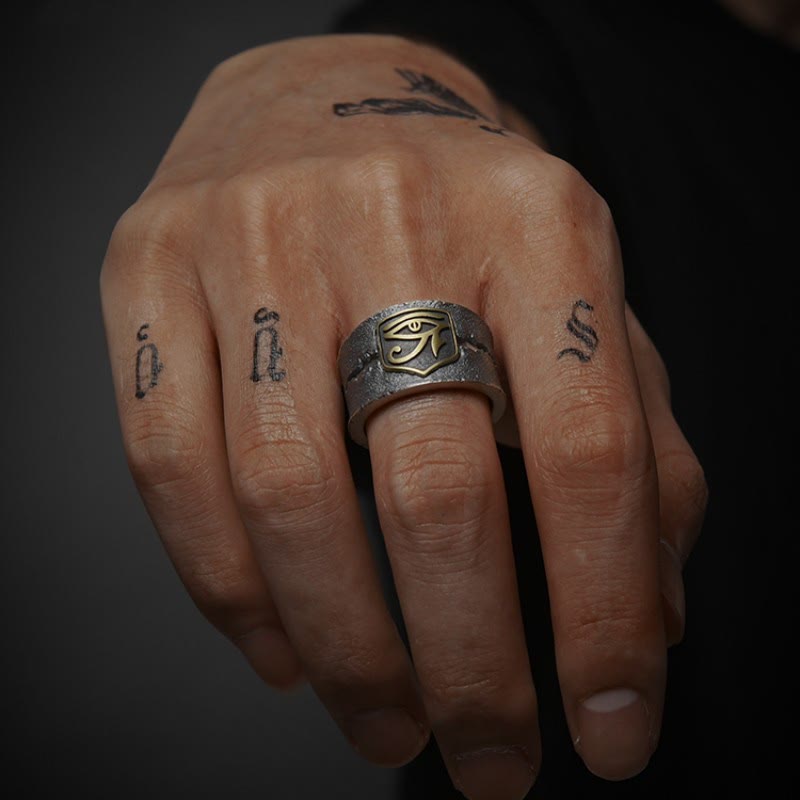 EYE OF RA Protective Open Ring
