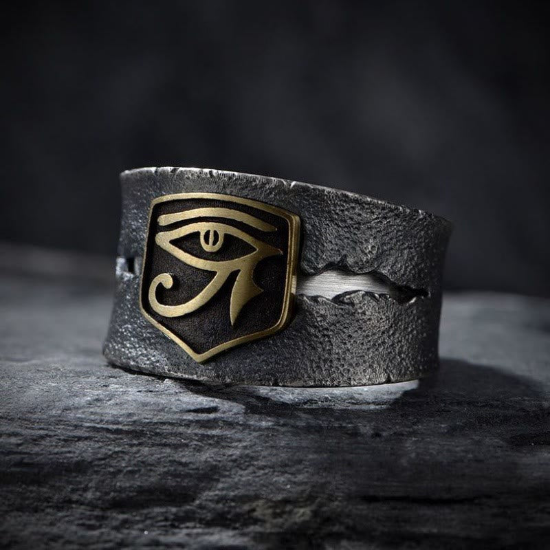 EYE OF RA Protective Open Ring