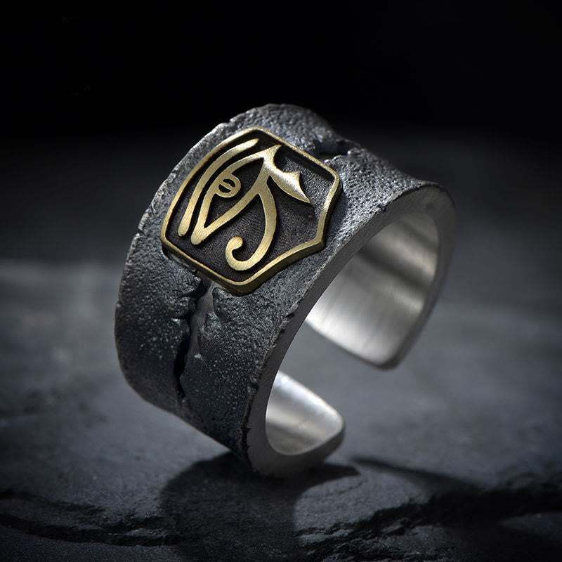EYE OF RA Protective Open Ring