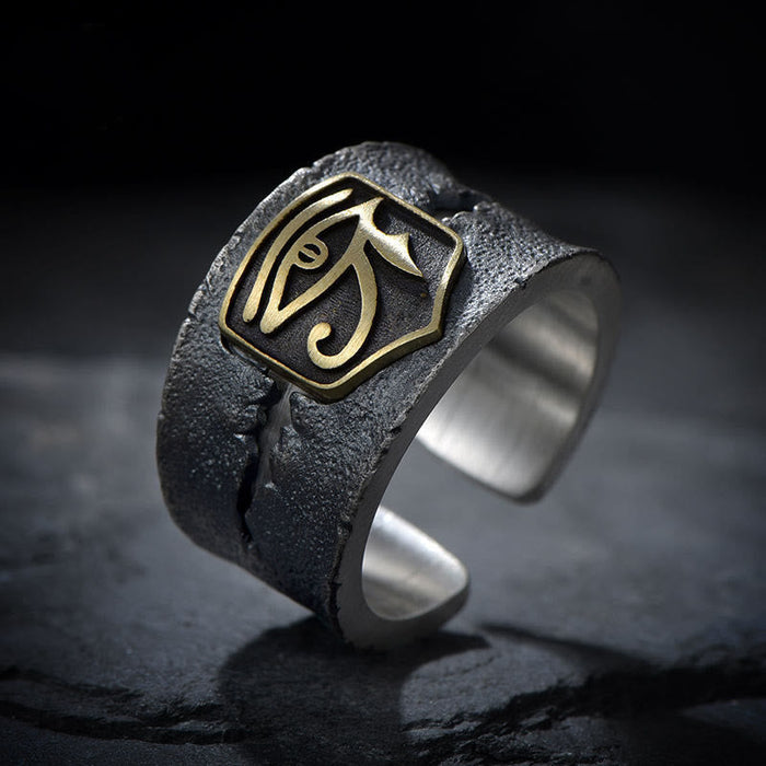 EYE OF RA Protective Open Ring