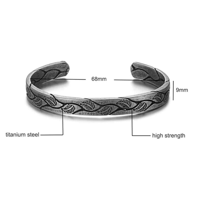 Viking Antique Leaves Arm Bracelet
