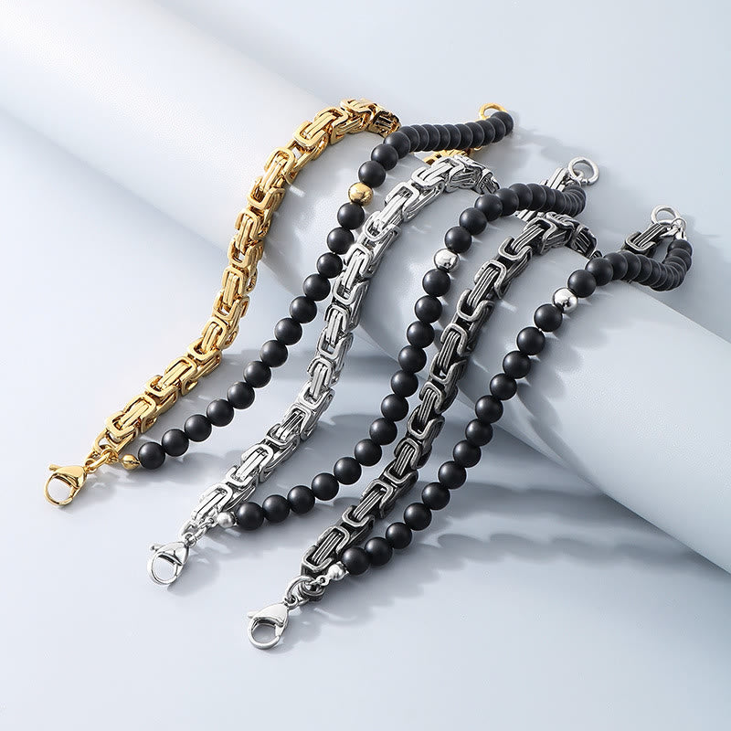 Vintage Emperor Chain Stainless Steel Bracelet