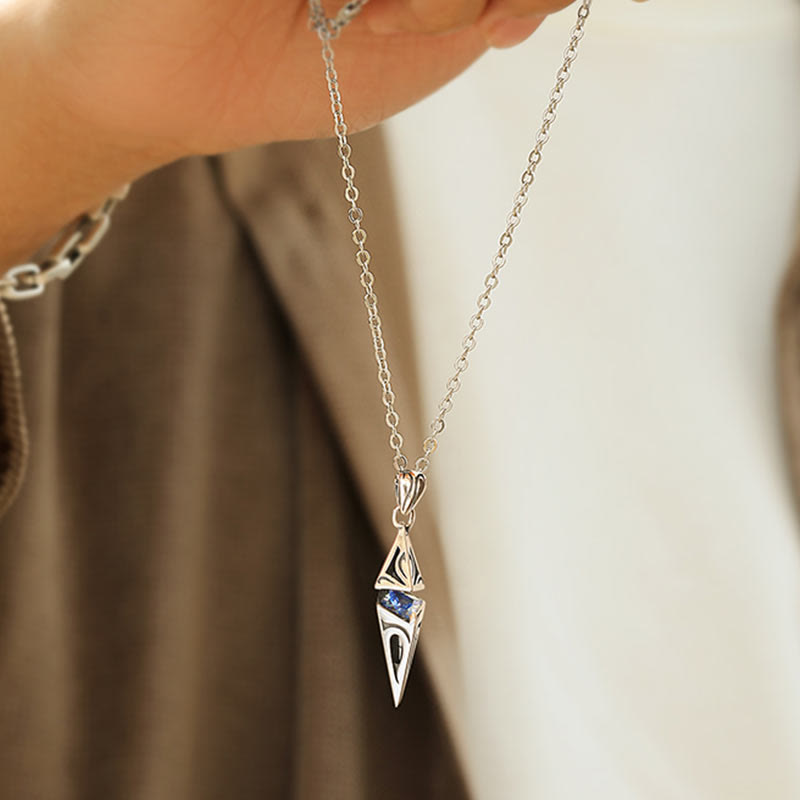 Handcrafted 925 Silver Starburst Necklace