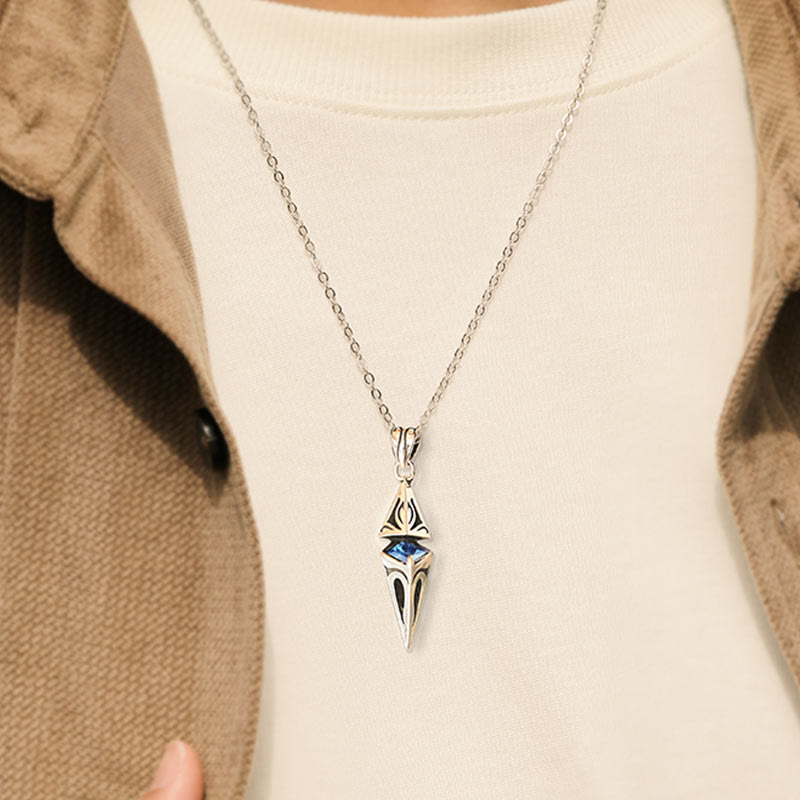 Handcrafted 925 Silver Starburst Necklace