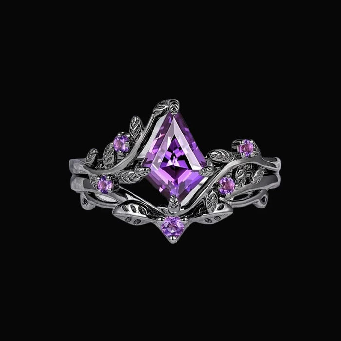 Noble Amethyst Overture Wisdom Ring