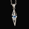 North Star Guidance Sapphire Pendant Necklace