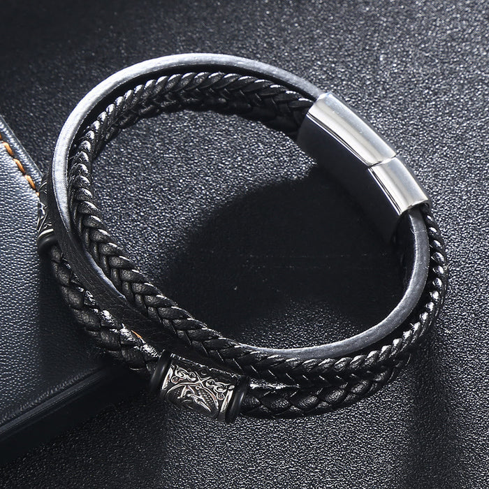 Triple Magnetic Clasp Bracelet