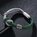 Two Tone Double Layer Bracelet