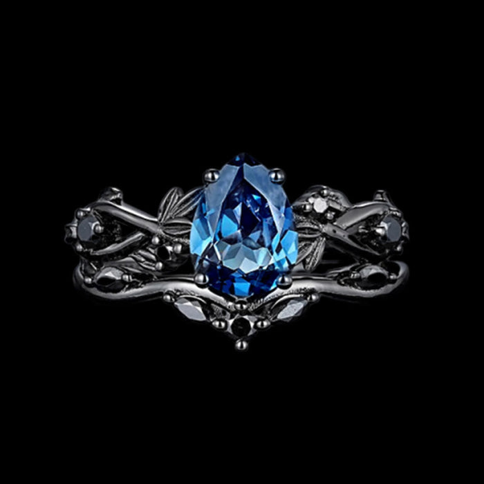 Drop Of Yggdrasil Two Piece Ring Set