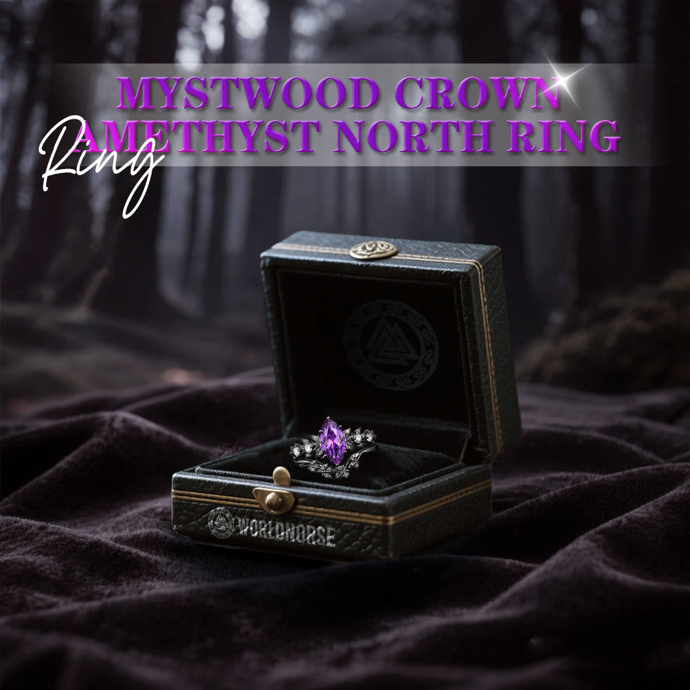 Mystwood Crown Amethyst North Ring