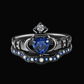 Crownbound Heart Ring