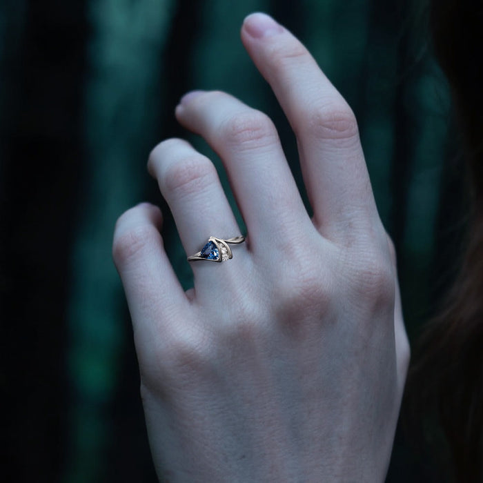 Northern Tide Sapphire Ring