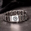 Viking Rune Barrel Chain Bracelet