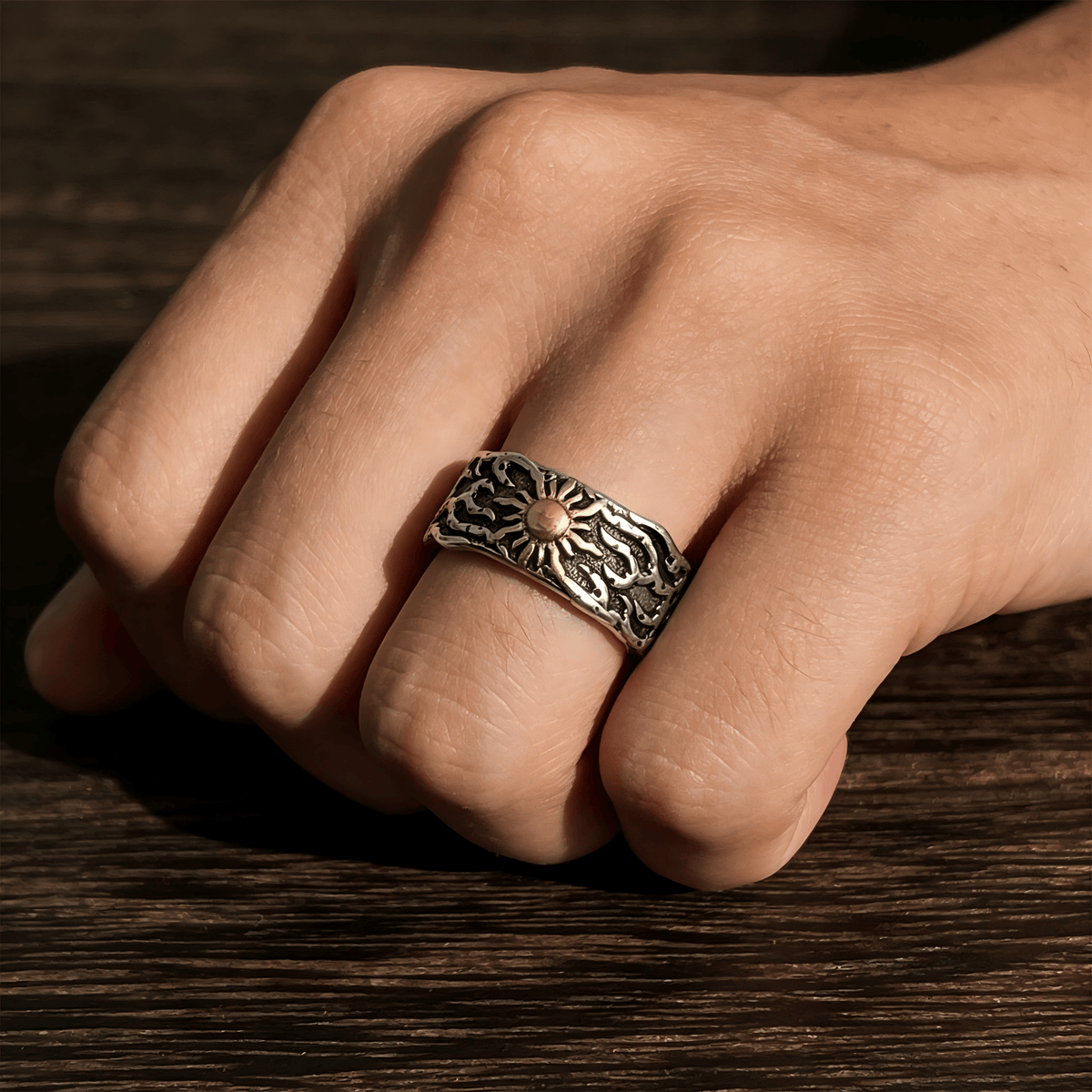 Wrought Sun Tangled Thorne Ring