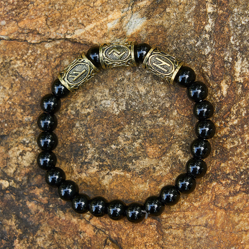 Heterochromatic Assorted Crystal Beaded Bracelet
