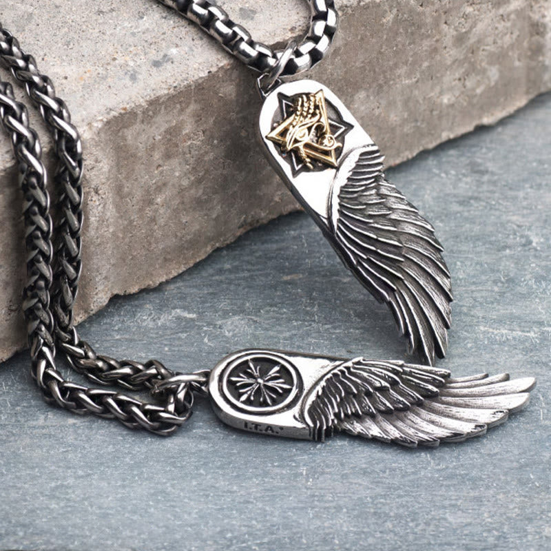 Eye of Horus Wing Necklace