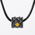 Handcrafted 999 Silver Dragon Scale Barrel Bead Necklace