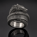 Jörmungandr Serpent Wrap Ring