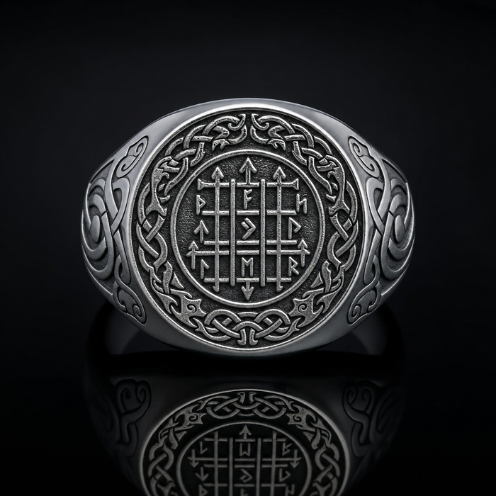 Web of Wyrd Signet Ring