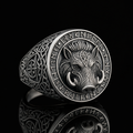 Viking Boar Gullinbursti Ring