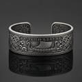 Viking Longship Drakkar Bangle Bracelet