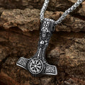 Viking Thor's Hammer Mjolnir Necklace Pendant For Men