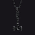 Thor's Hammer Mjolnir Necklace Viking Charm For Men