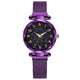 Celestial Elegance | Women's Watch with Magnetic Mesh Strap | Timeless Starry Design for Everyday Style