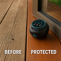 Eco-Friendly Ultrasonic Pest Repeller | 360-Degree Coverage for Safe Outdoor Spaces