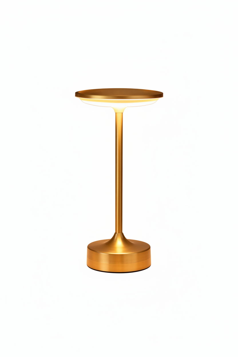 Elegant LED Table Lamp | Cordless & Dimmable Design for Versatile Lighting