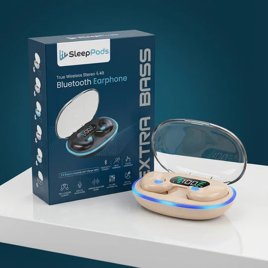 Original Waterproof SleepPods™ 2026 (Upgraded Bass & Sound)