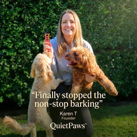 Gentle Bark Control | Anti Barking Device with Ultrasonic Technology | Humane Training Solution for Calm Dogs