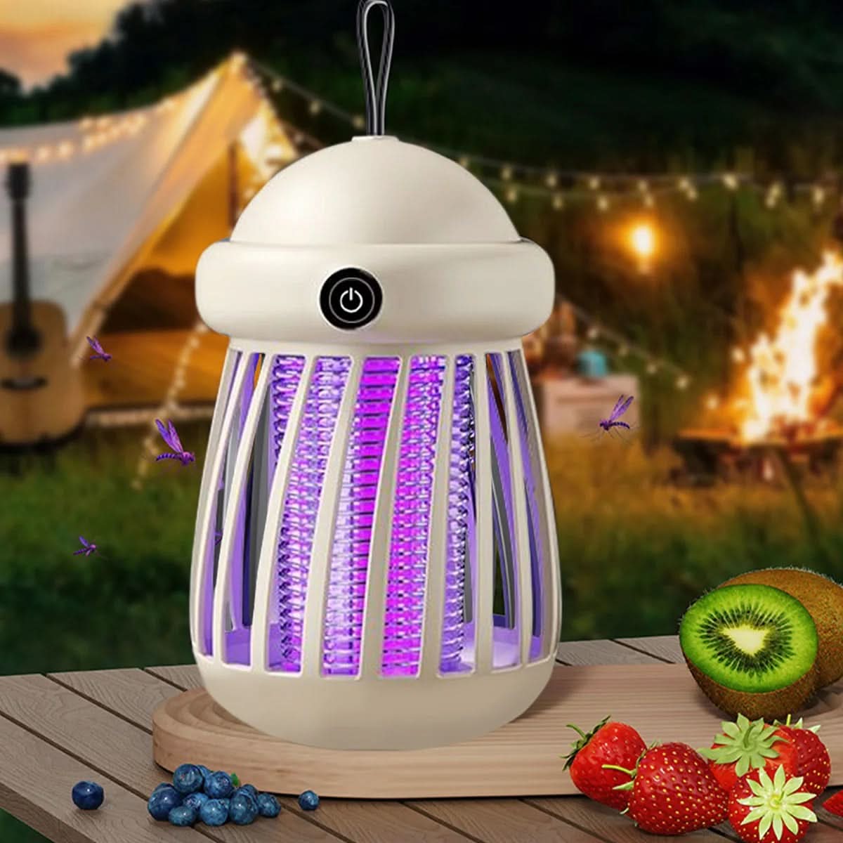 Insect Guard | Mosquito Bug Zapper Light with 395nm UV Technology | Portable Bug Lamp for Indoor and Outdoor Use