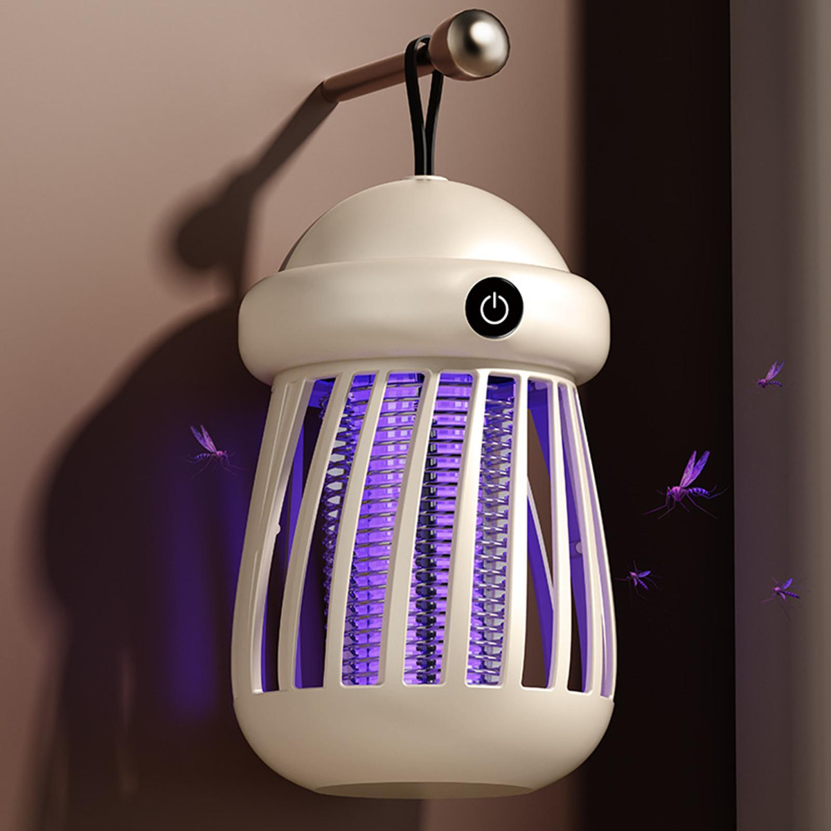 Insect Guard | Mosquito Bug Zapper Light with 395nm UV Technology | Portable Bug Lamp for Indoor and Outdoor Use