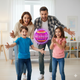 Interactive LED Boomerang Ball | Color-Changing Lights for Active Family Fun