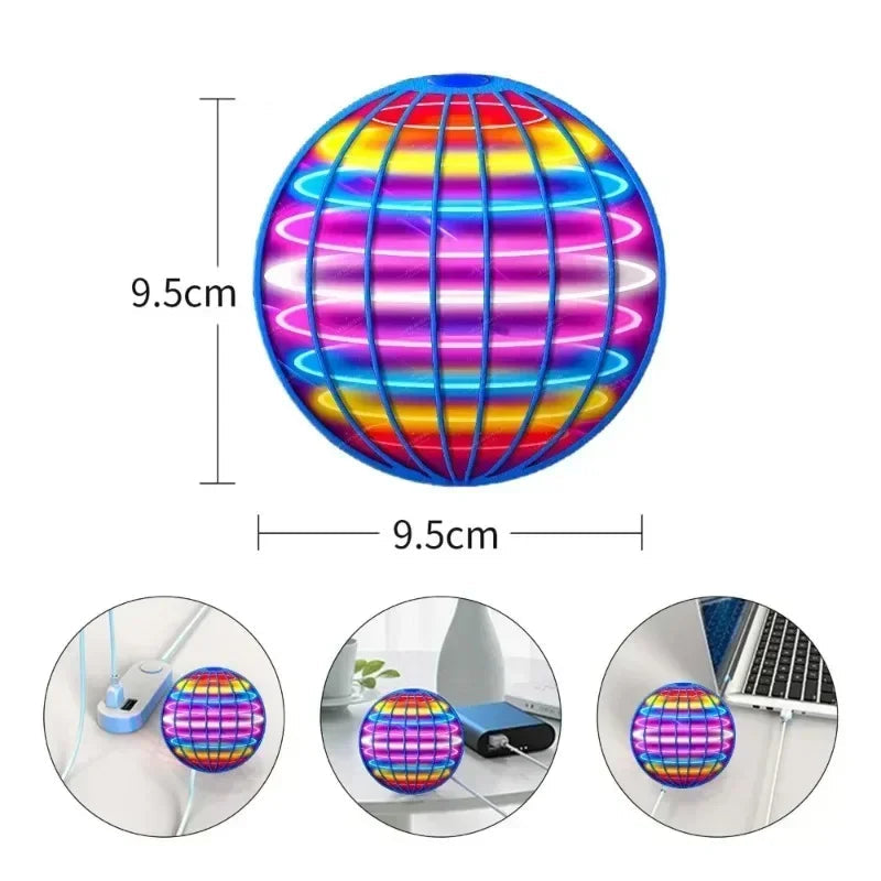Interactive LED Boomerang Ball | Color-Changing Lights for Active Family Fun