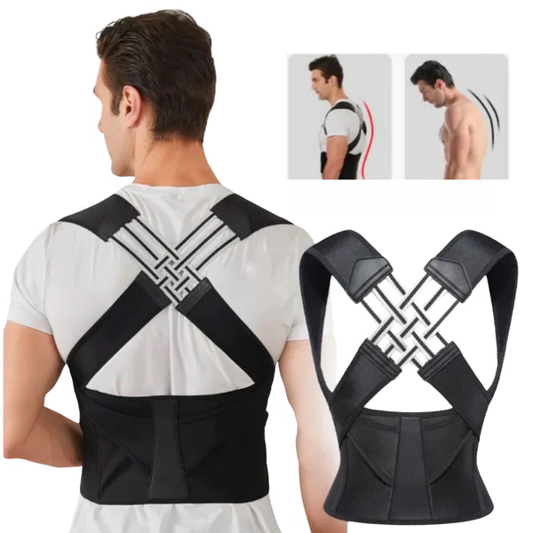 Posture Align | Back Posture Corrector with Adjustable Straps | Comfortable Back Support for Pain Relief