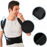 Posture Align | Back Posture Corrector with Adjustable Straps | Comfortable Back Support for Pain Relief