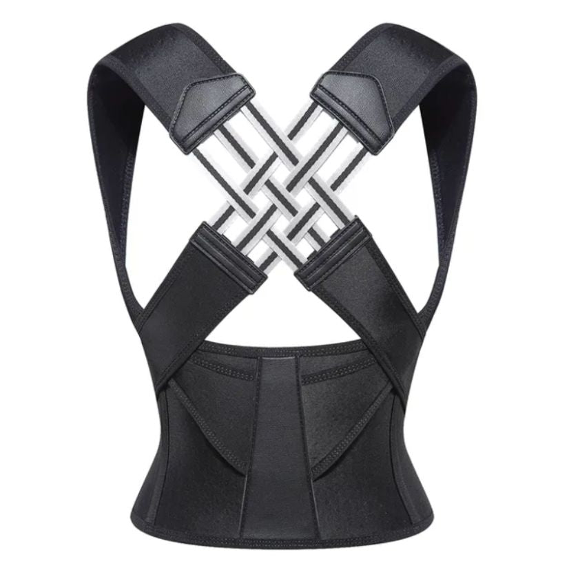 Posture Corrector | Adjustable Back Support Brace with Enhanced Comfort | Pain Relief for Better Posture
