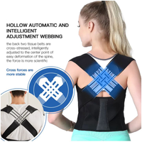 Posture Corrector | Adjustable Back Support Brace with Enhanced Comfort | Pain Relief for Better Posture