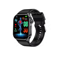 Senior Health Smartwatch with Large AMOLED Display & SOS Function | Easy-to-Use Tracker for Peace of Mind