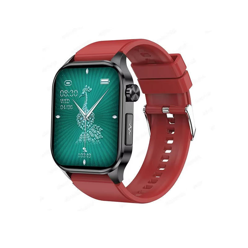 Senior Health Smartwatch with Large AMOLED Display & SOS Function | Easy-to-Use Tracker for Peace of Mind