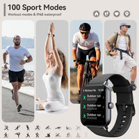 Smartwatch Pro | HD Smart Watch with Built-In GPS & Health Monitoring | Waterproof Design for Active Lifestyles