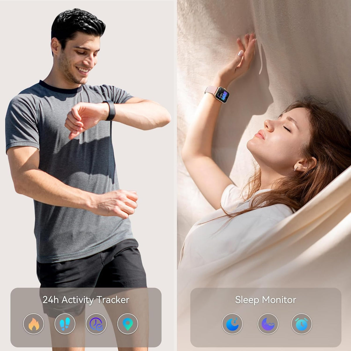 Smartwatch Pro | HD Smart Watch with Built-In GPS & Health Monitoring | Waterproof Design for Active Lifestyles